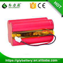 Paquete de batería li-ion de alta capacidad 3.7V 4800mah 2S2P 18650